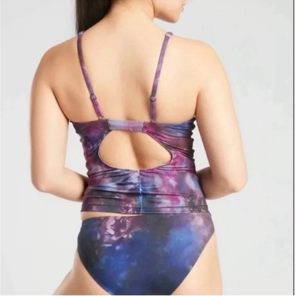 NWT Athleta size medium Supernova Keyhole tankini - Picture 2 of 6